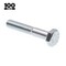 Prime-Line Grade A307, 1/4"-20 Hex Head Cap Screw, Zinc Plated Steel, 1-1/2 in L, 100 PK 9058365 - alternate 3